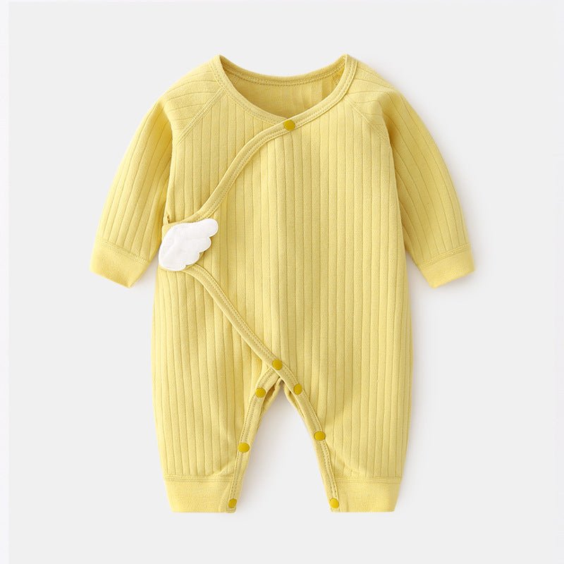 Solid Cotton Newborn Baby Romper