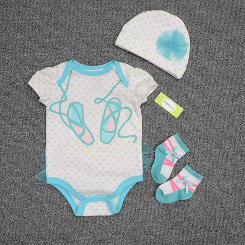 Newborn Bodysuit, Hat & Socks Set