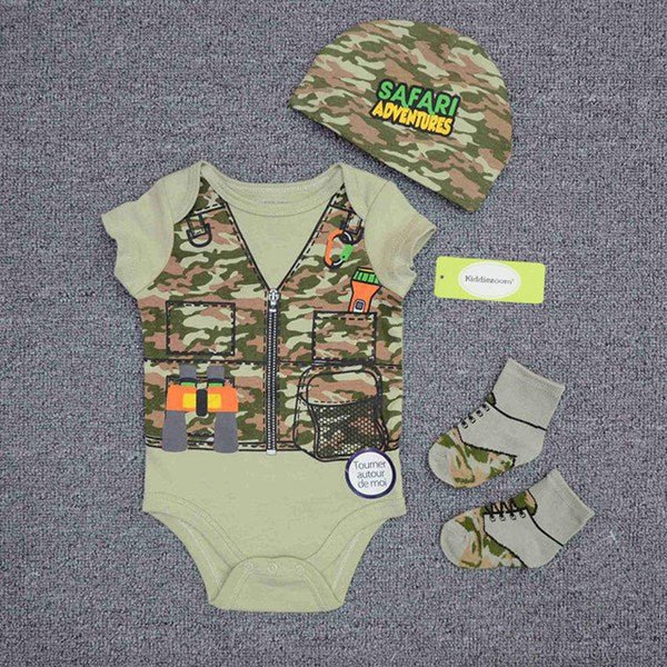 Newborn Bodysuit, Hat & Socks Set