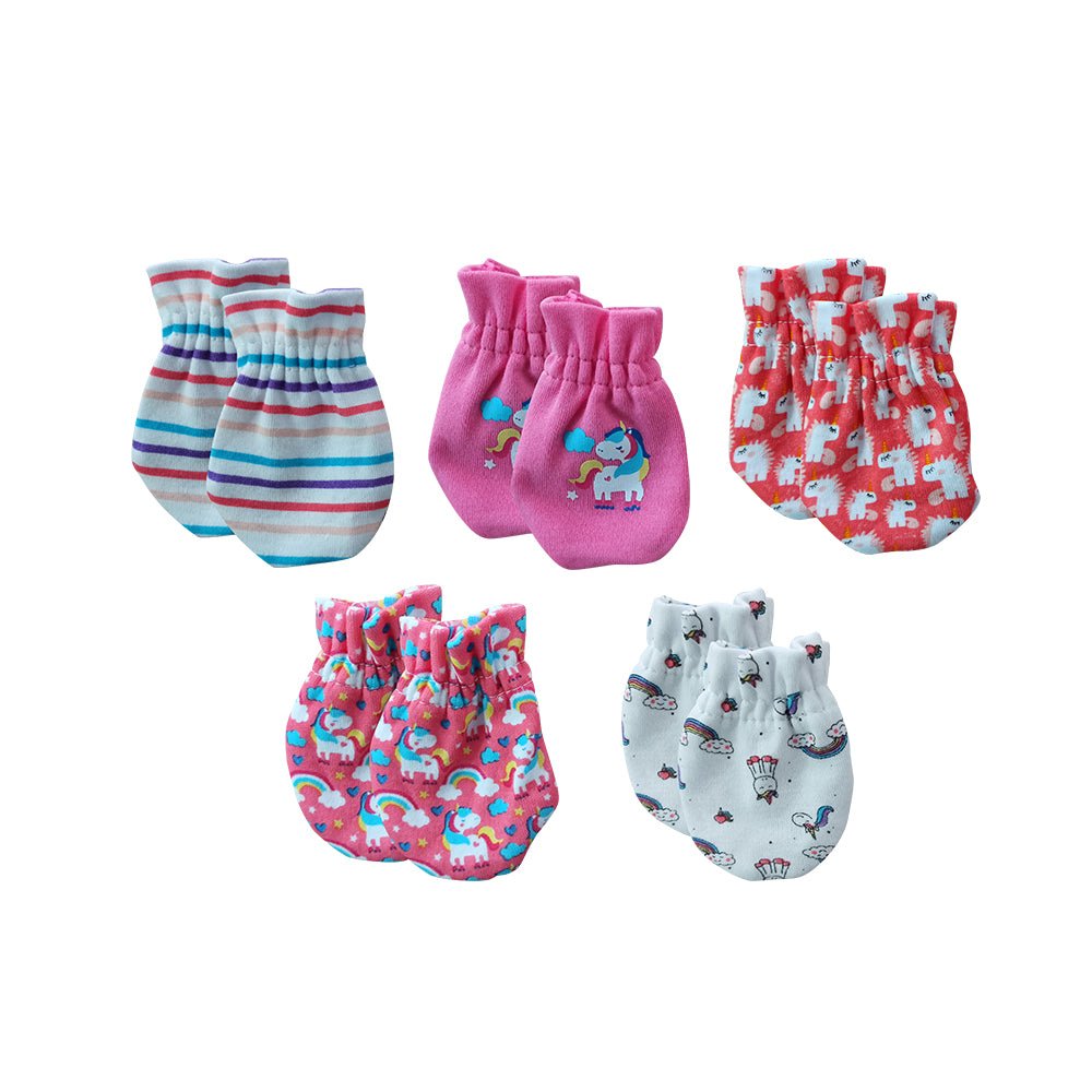 Baby Mittens Set (5-Pack)