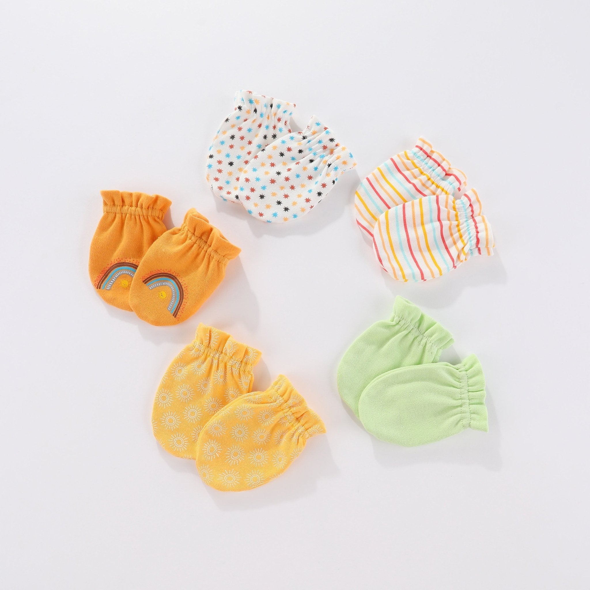 Baby Bear Mittens Set (5-Pack)