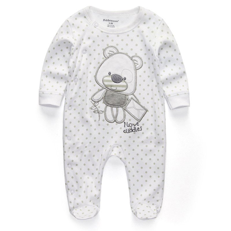 Printed Cotton Baby Romper