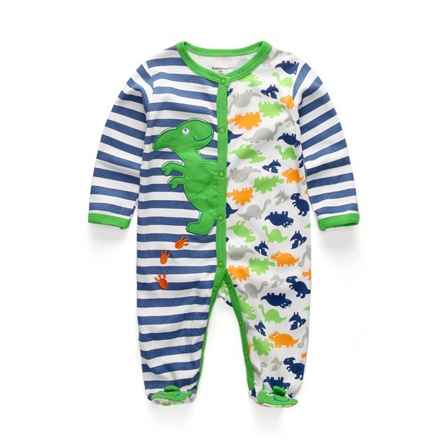 Printed Cotton Baby Romper
