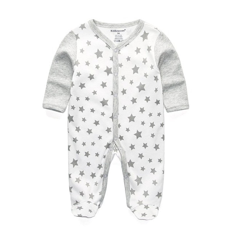 Printed Cotton Baby Romper