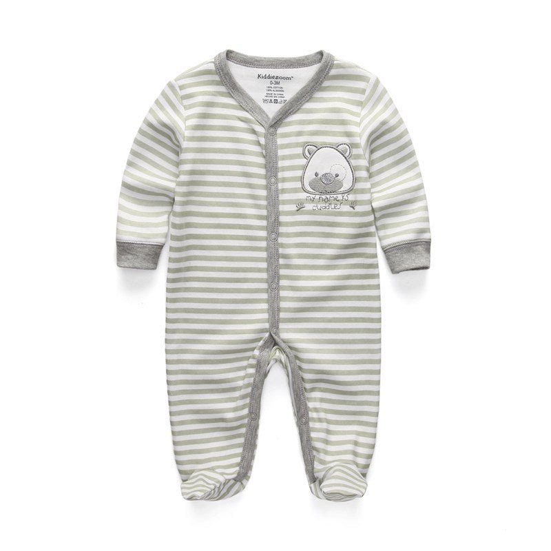 Printed Cotton Baby Romper