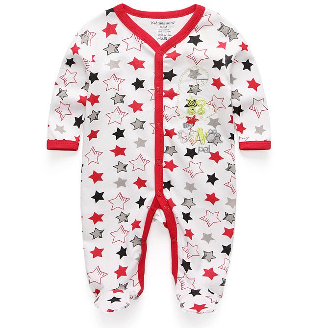 Printed Cotton Baby Romper