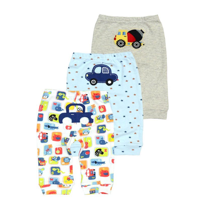 Cotton Baby Leggings Set (3-Pack)