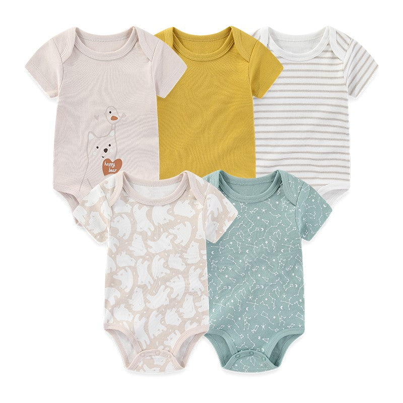 Baby Girls Outfit Set (5-Pack)