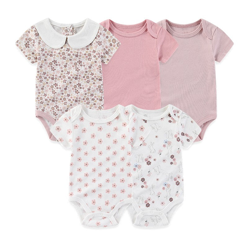 Baby Girls Outfit Set (5-Pack)