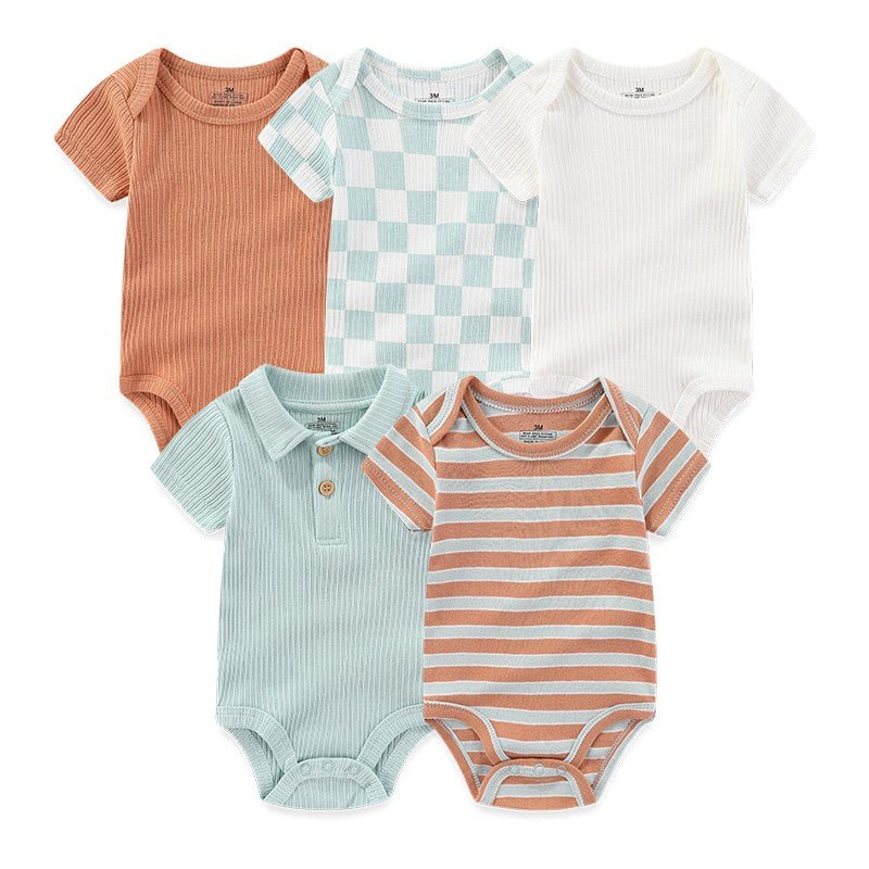 Baby Girls Bodysuit Set (5-Pack)