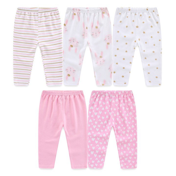 Unisex Baby Trousers Set (5-Pack)