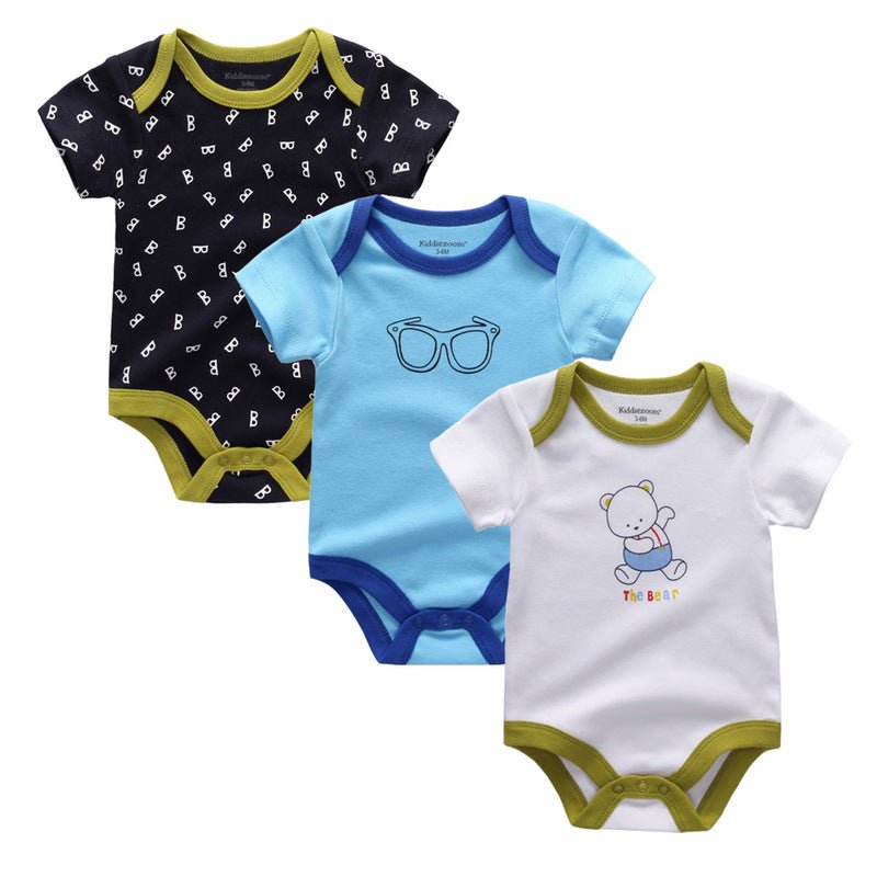 Animal Christmas Baby Bodysuit