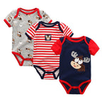 Animal Christmas Baby Bodysuit