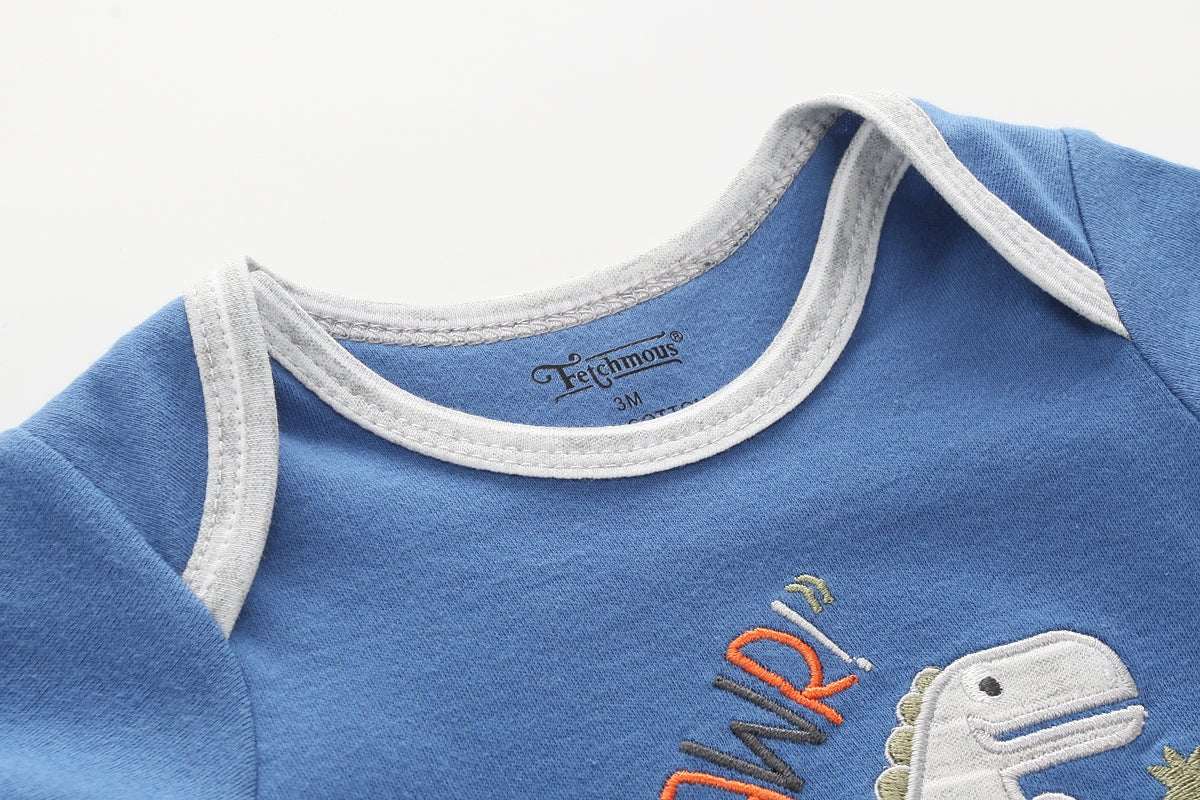 Baby Bodysuit & Trousers Set (6 Pieces)