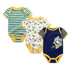 Animal Baby Bodysuit Set (3-Pack)