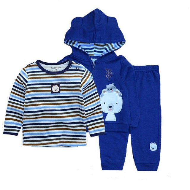 Toddler Bodysuit, Trousers & Coat Set