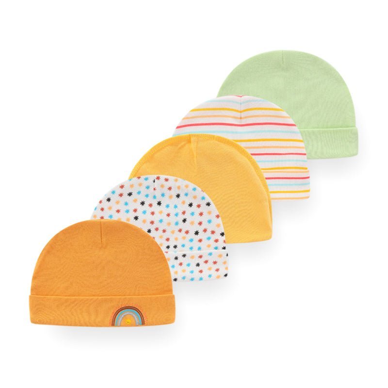 Newborn Baby Hat Set (5-Pack)