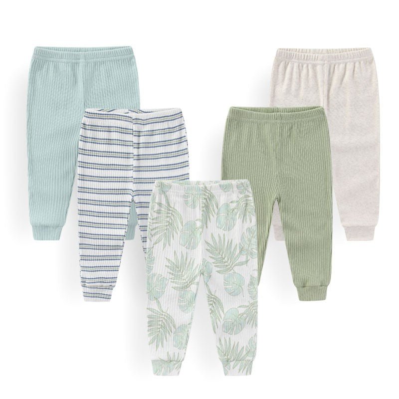 Baby Girls Leggings Set (5-Pack)