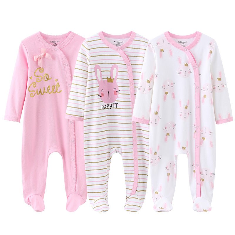 Baby Romper Set (3-Pack)