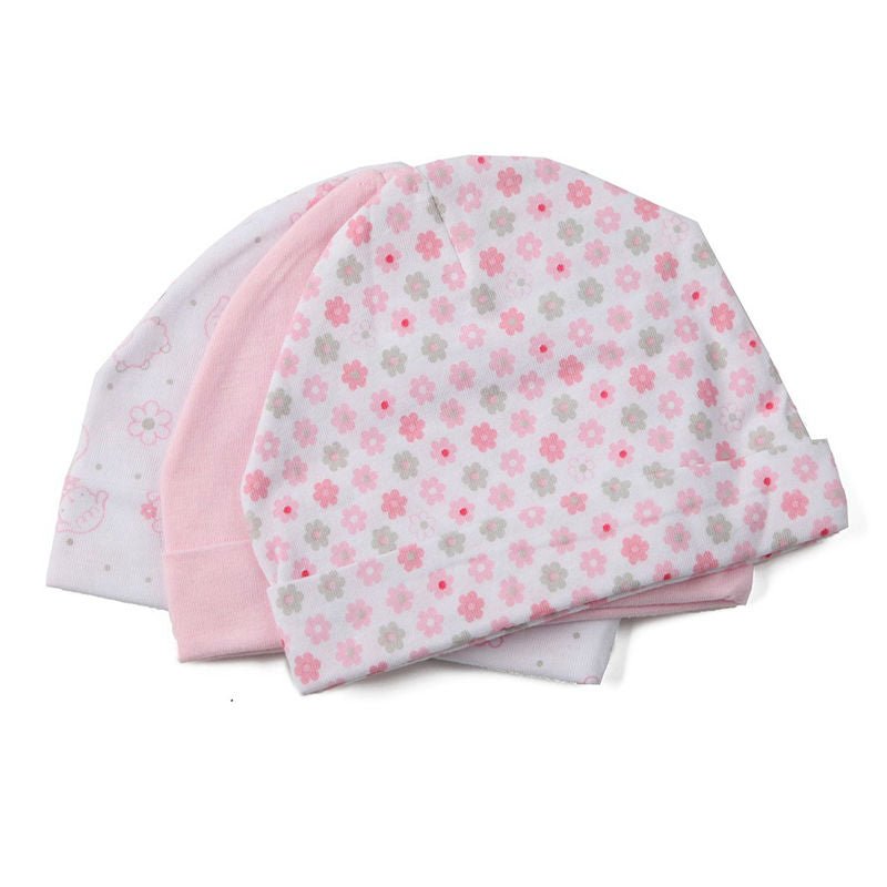 Cotton Baby Hat & Glove Set