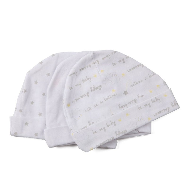 Cotton Baby Hat & Glove Set