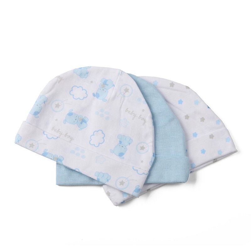 Cotton Baby Hat & Glove Set