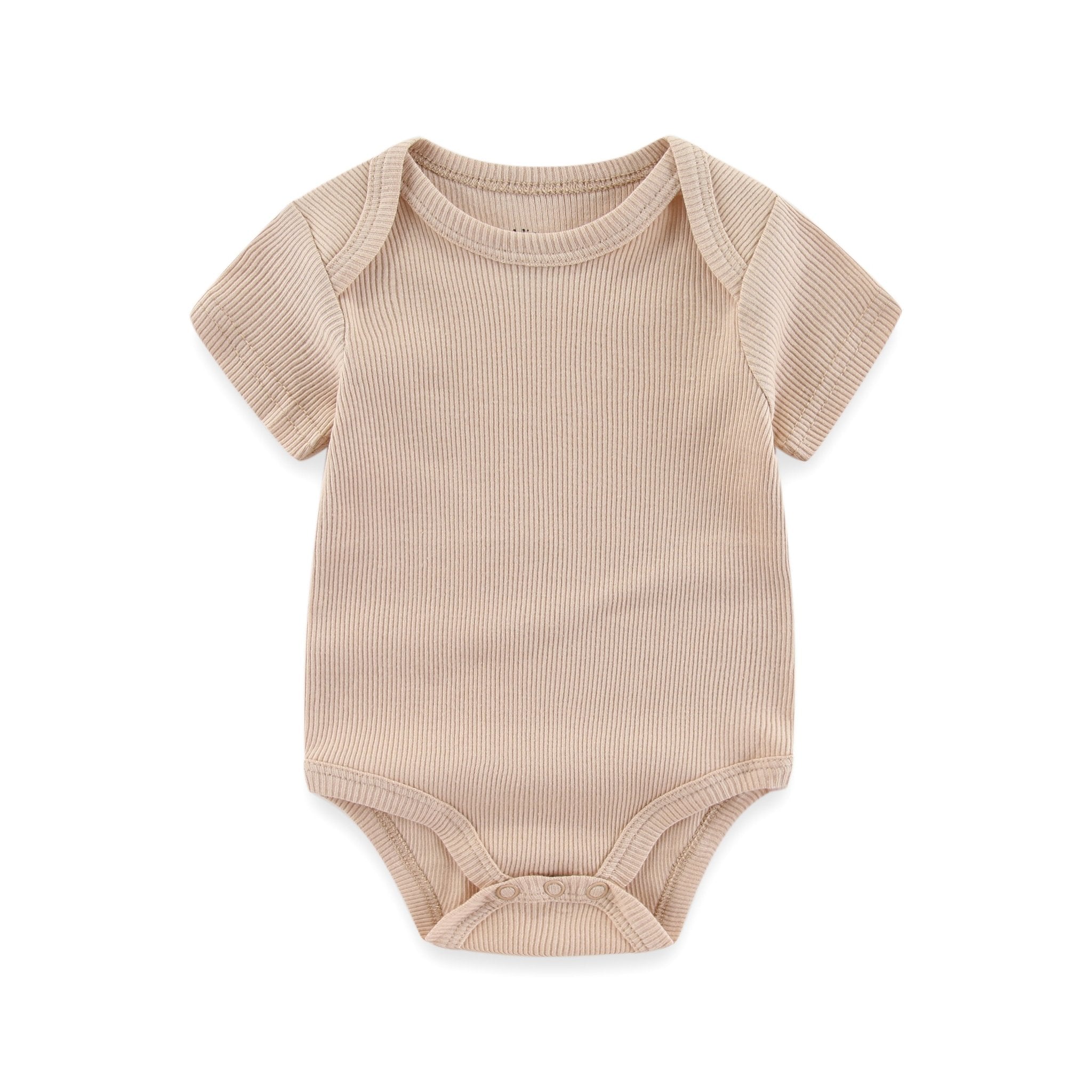 Ribbed Baby Bodysuit Set