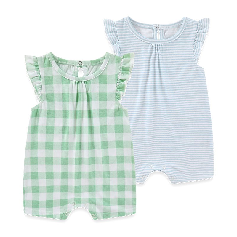 Printed Baby Boys Bodysuit Set (2-Piece)