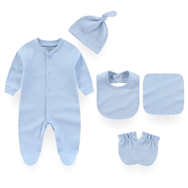 Newborn Baby Outfit Set (5 Pieces)