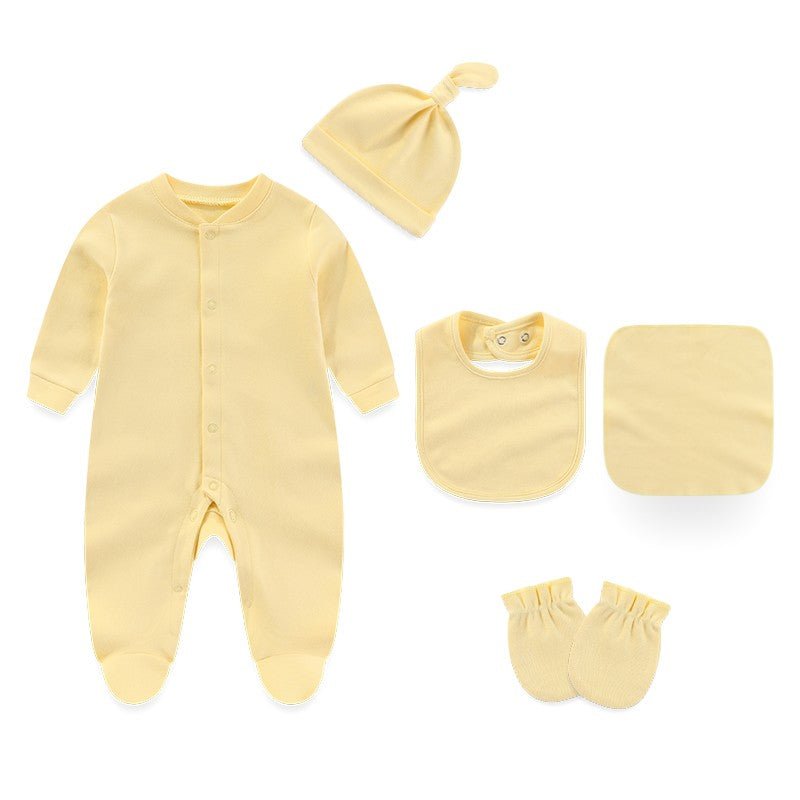 Newborn Baby Outfit Set (5 Pieces)