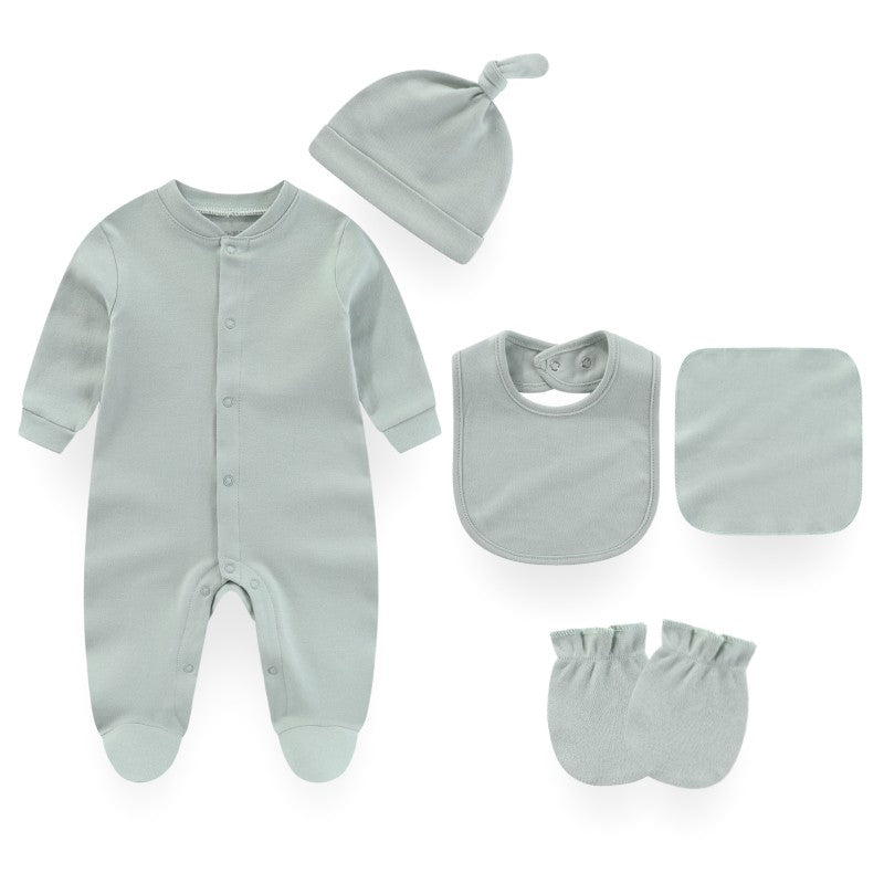 Newborn Baby Outfit Set (5 Pieces)