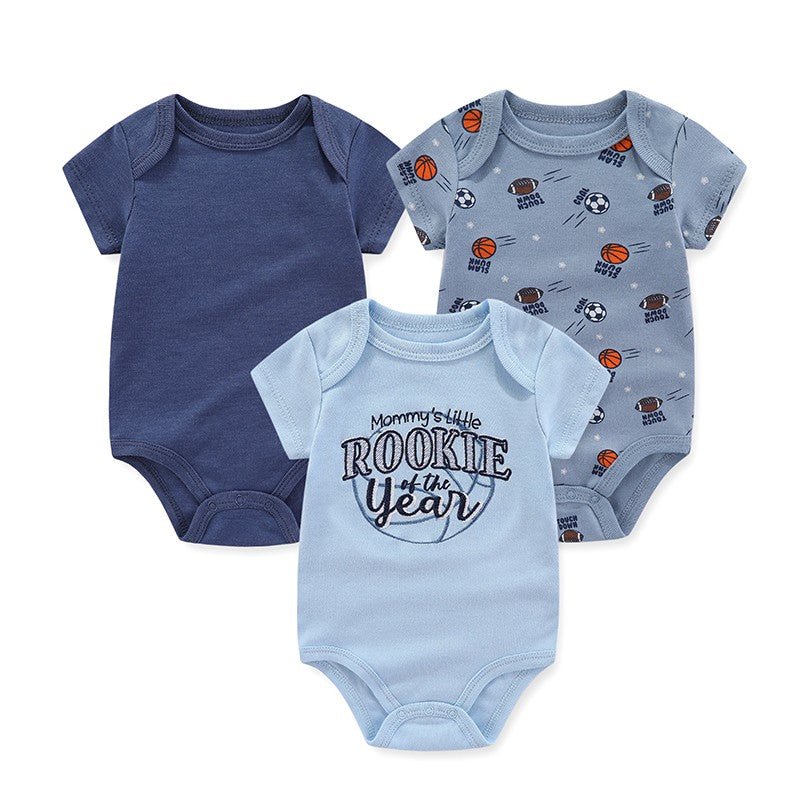 Unisex Newborn Bodysuit Set (3-Pack)