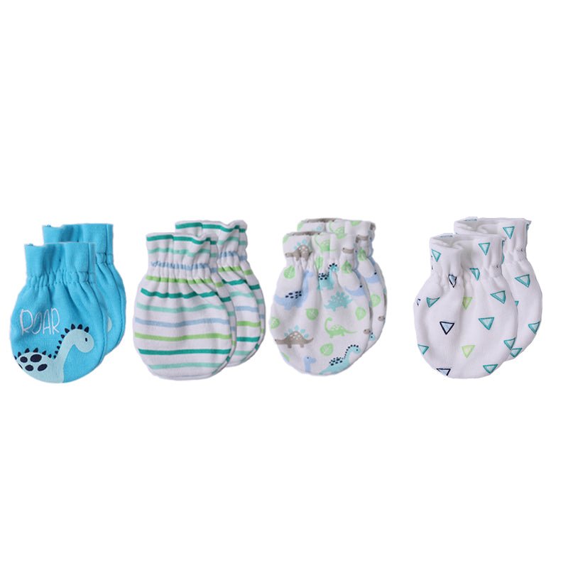 Cotton Baby Scratch Mittens