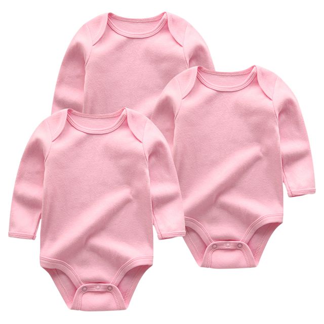 Solid Newborn Bodysuit Set (3-Pack)