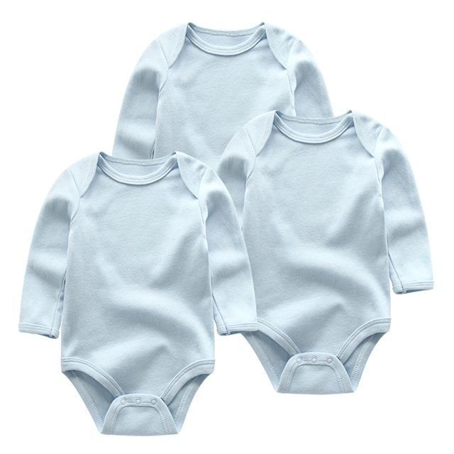 Solid Newborn Bodysuit Set (3-Pack)