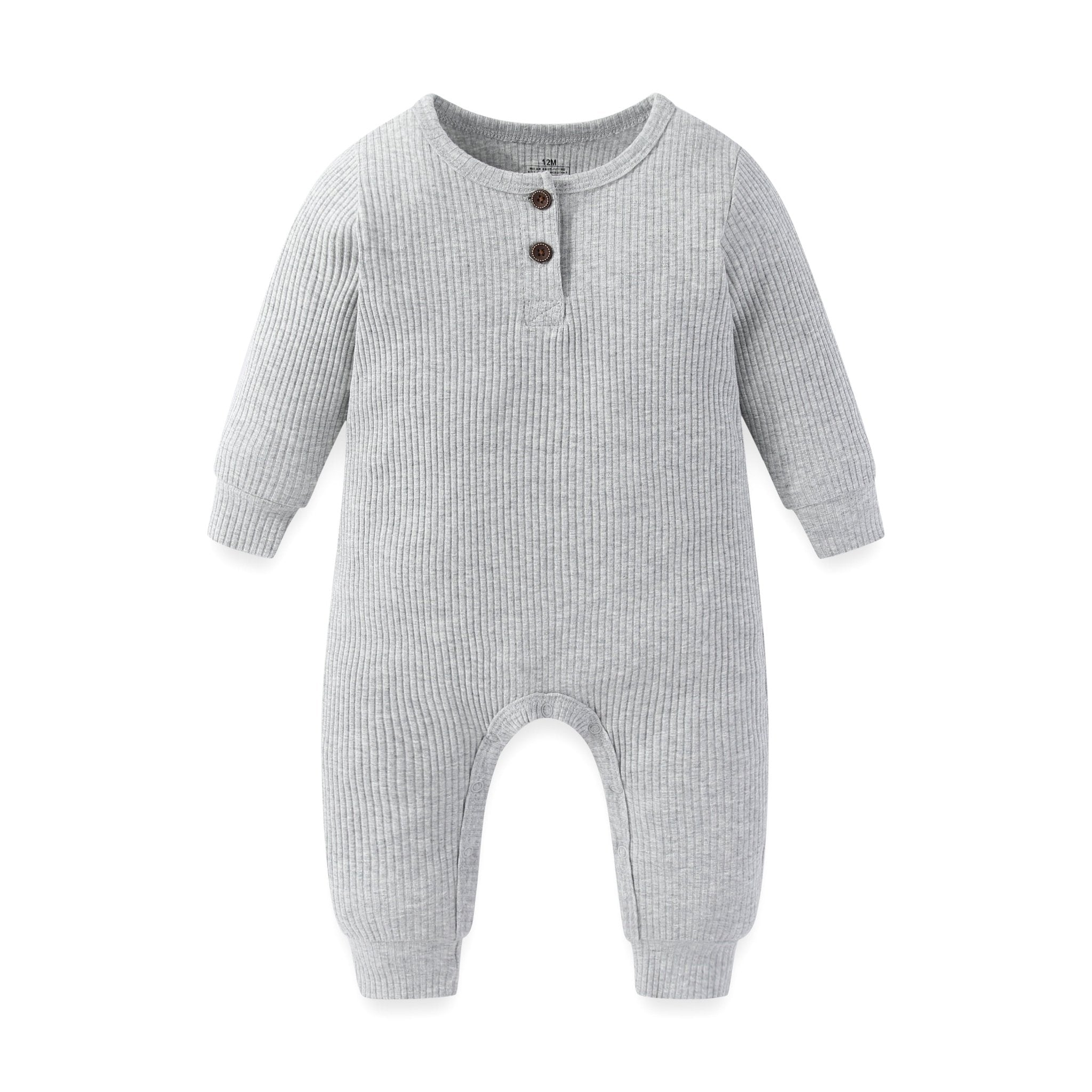 Ribbed Baby Romper