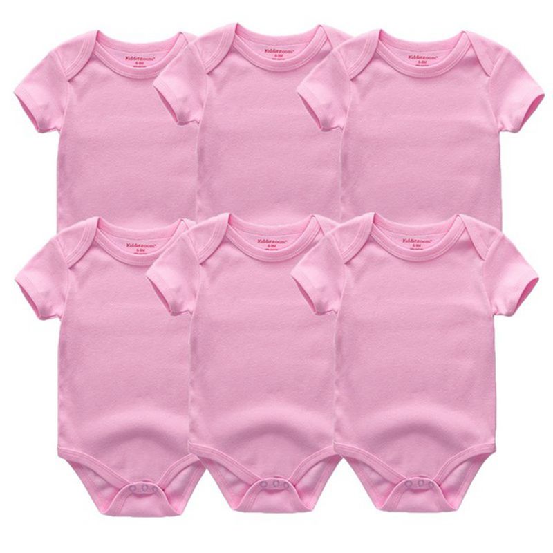 Cotton Baby Bodysuit Set (6-pcs)