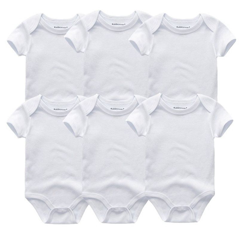 Cotton Baby Bodysuit Set (6-pcs)